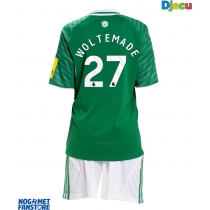 Newcastle United Nick Woltemade #27 Gostujuci Dres za djecu 2025-26 Kratak Rukav (+ Kratke hlače)